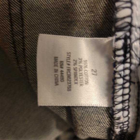 Harper Blue Skinny Jeans with Distressed Detailing - Picture 8 of 9